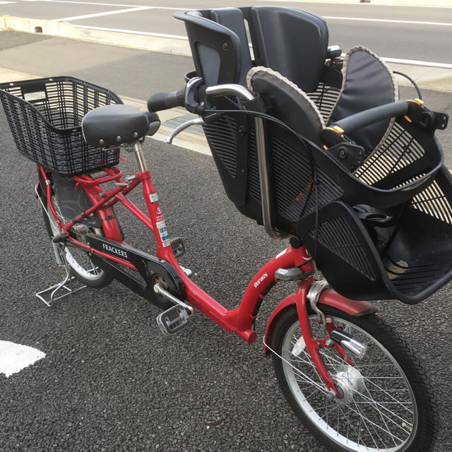 外出/移動用品3人乗り 子供乗せ自転車