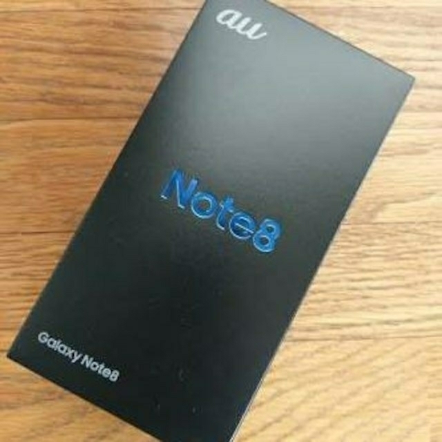 Galaxy note8 ブラック (SCV37) au 品-