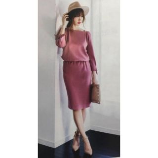 【新品.タグ付き】♡リランドチュール♡オフショルワンピース♡ピンク♡