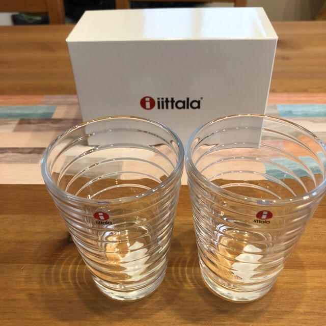 iittala(イッタラ)のiittala ペアグラス インテリア/住まい/日用品のキッチン/食器(グラス/カップ)の商品写真