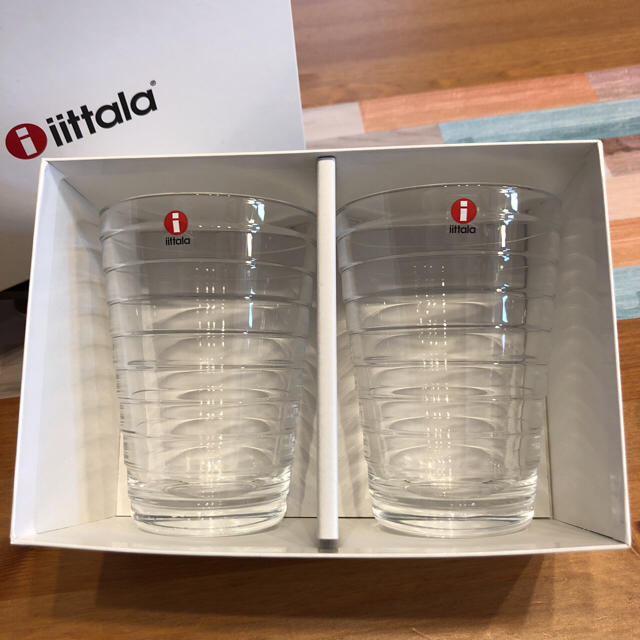 iittala(イッタラ)のiittala ペアグラス インテリア/住まい/日用品のキッチン/食器(グラス/カップ)の商品写真