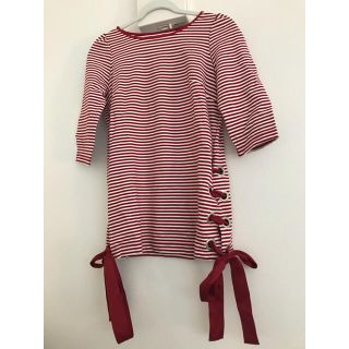 キスミス(Xmiss)のお値下げ サンプル品 ボーダー 七分袖 Ｔシャツ カットソー(カットソー(長袖/七分))