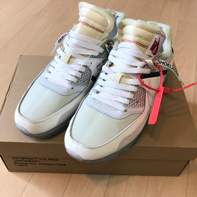 OFF-WHITE - 28.0cm OFF-WHITE NIKE AIR MAX 90の通販 by jerry's shop｜オフホワイトならラクマ