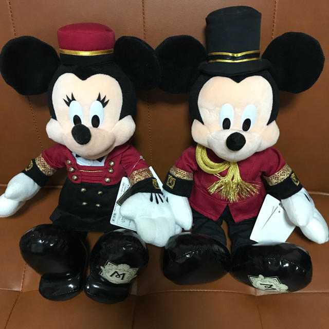 Disney(ディズニー)のミラコスタ限定 ミッキー&ミニー 大 エンタメ/ホビーのおもちゃ/ぬいぐるみ(ぬいぐるみ)の商品写真