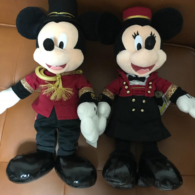 Disney(ディズニー)のミラコスタ限定 ミッキー&ミニー 大 エンタメ/ホビーのおもちゃ/ぬいぐるみ(ぬいぐるみ)の商品写真