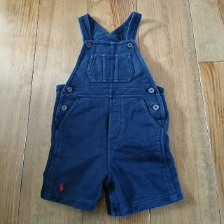 ラルフローレン(Ralph Lauren)のemilyyyyy様専用  80 ラルフローレン オーバーオール ネイビー(カバーオール)