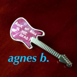 アニエスベー(agnes b.)のagnes bシルバーピンバッチ(その他)