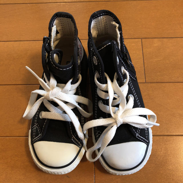 CONVERSE(コンバース)のコンバース ハイカット サイズ16センチ 黒 キッズ/ベビー/マタニティのキッズ靴/シューズ(15cm~)(スニーカー)の商品写真