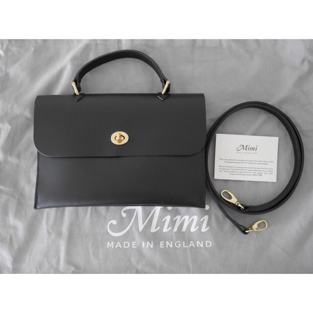 Mimi タンニングレザーショルダーバッグ HEBE mimi berry ミミ