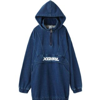 X-girl - X-girl アノラック パーカーワンピースの通販 by mitsu's shop X-girl - X-girl アノラック パーカーワンピースの通販 by mitsu's shop