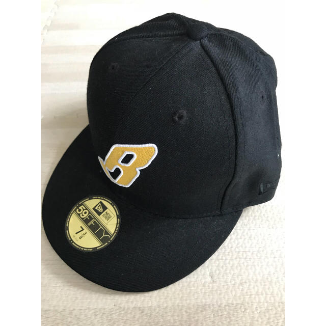 BBC(ビリオネアボーイズクラブ)の試着のみ(BBC)ビリオネアボーイズクラブ/ニューエラ帽子ブラックイエロー メンズの帽子(キャップ)の商品写真