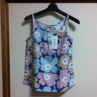 マリメッコ(marimekko)のマリメッコ♡ウニッコパステルタンク‼(カットソー(半袖/袖なし))