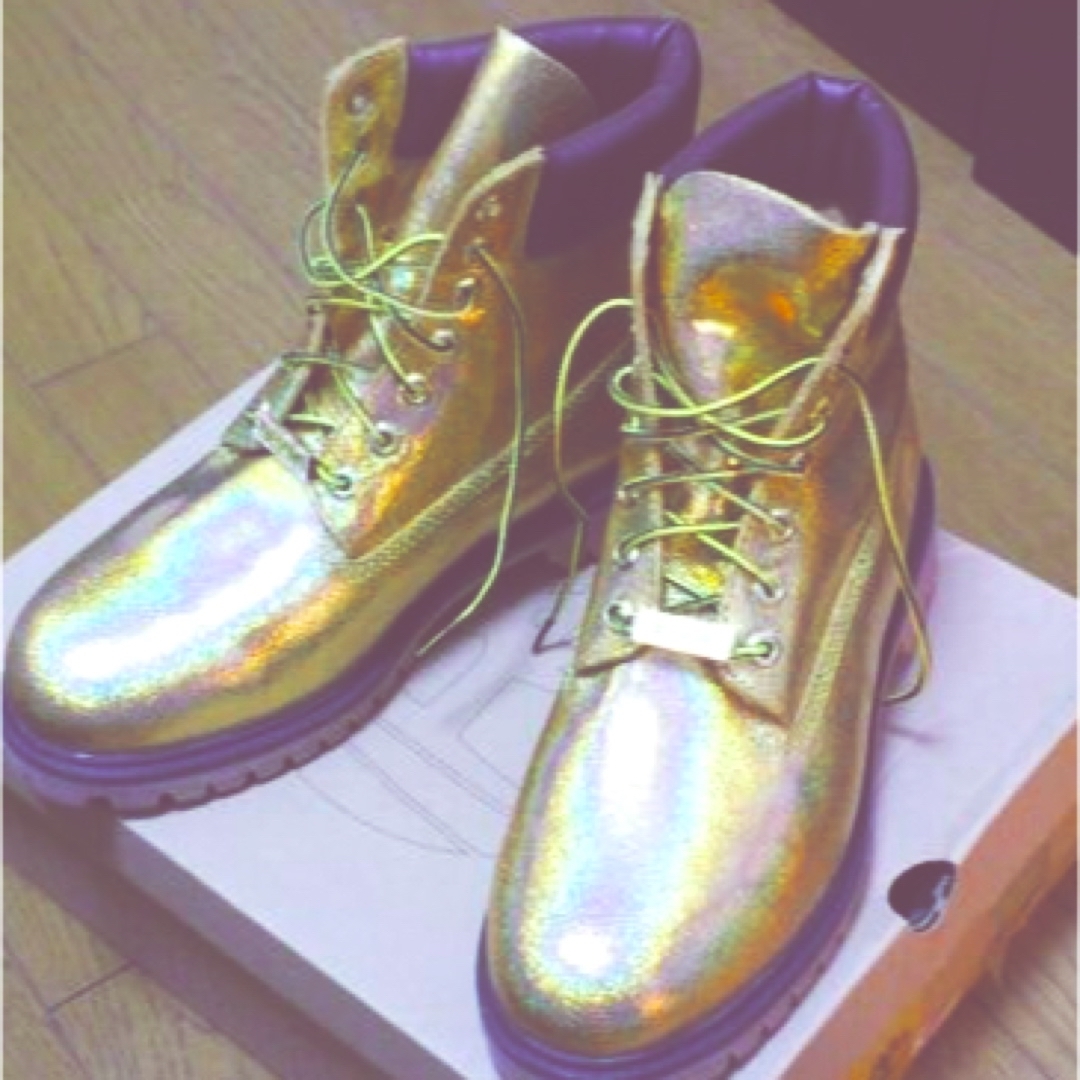 Timberland(ティンバーランド)のティンバーランド×ドレスキャンプ 数量限定 26cm ゴールドブーツ メンズの靴/シューズ(ブーツ)の商品写真