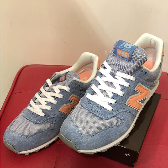 New Balance(ニューバランス)のnew balance WR996 25.0㎝ ブルー/オレンジ レディースの靴/シューズ(スニーカー)の商品写真