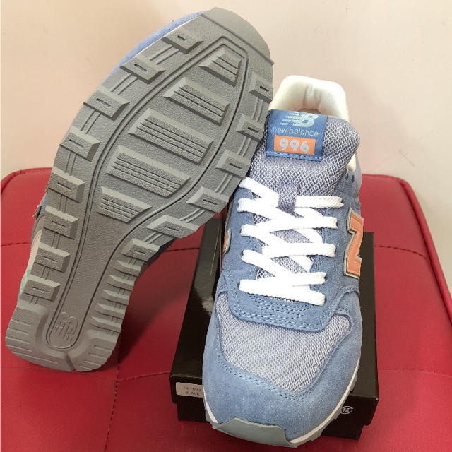 New Balance - new balance WR996 25.0㎝ ブルー/オレンジの通販 by