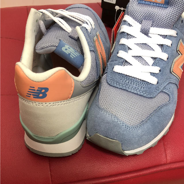 New Balance(ニューバランス)のnew balance WR996 25.0㎝ ブルー/オレンジ レディースの靴/シューズ(スニーカー)の商品写真