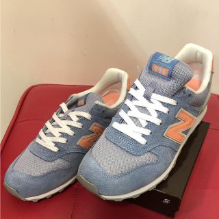 ニューバランス(New Balance)のnew balance WR996 25.0㎝ ブルー/オレンジ(スニーカー)