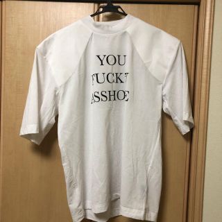 バレンシアガ(Balenciaga)のvetements パワーショルダー Tシャツ パット パッド(Tシャツ/カットソー(半袖/袖なし))