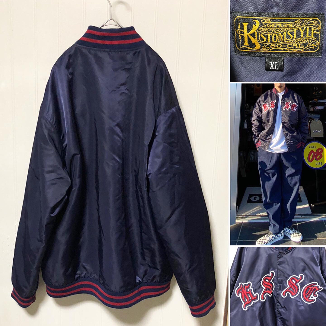 KUSTOMSTYLE SO-CAL - 定価2.7万❗️KUSTOM STYLE ナイロン スタジャン
