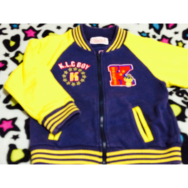 KLC(ケーエルシー)の【K.L.C】バグちゃんジップアップ♪~110~ キッズ/ベビー/マタニティのキッズ服男の子用(90cm~)(ジャケット/上着)の商品写真