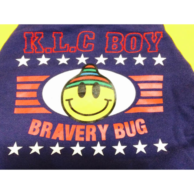 KLC(ケーエルシー)の【K.L.C】バグちゃんジップアップ♪~110~ キッズ/ベビー/マタニティのキッズ服男の子用(90cm~)(ジャケット/上着)の商品写真