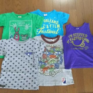 ジャンクストアー(JUNK STORE)の👦プライスダウン✨１２０ｃｍ→junkstore、FOのTシャツセット(Tシャツ/カットソー)