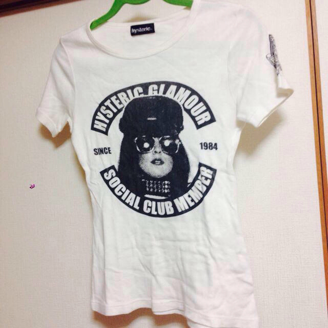 HYSTERIC GLAMOUR(ヒステリックグラマー)のHYS♡tee難あり レディースのトップス(Tシャツ(半袖/袖なし))の商品写真