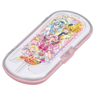 バンダイ(BANDAI)のトリオセット HUGっと！プリキュア(カトラリー/箸)