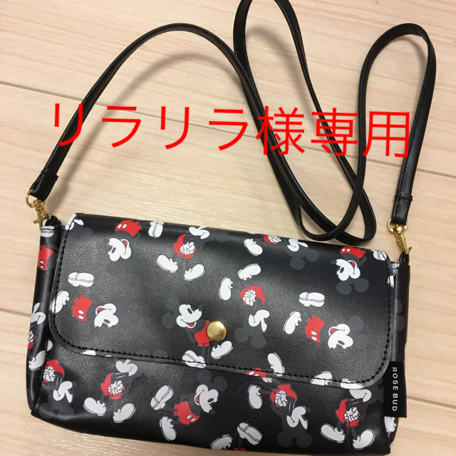 ROSE BUD(ローズバッド)のROSE BUD✖️mickeyショルダーバッグ レディースのバッグ(ショルダーバッグ)の商品写真