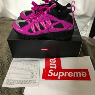 シュプリーム(Supreme)のsupreme  NIKE AIR HUMARA pink 26cm(スニーカー)