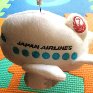ジャル(ニホンコウクウ)(JAL(日本航空))のJAL 飛行機ぬいぐるみ型パスケース(ノベルティグッズ)