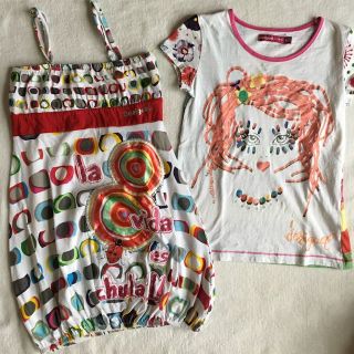 デシグアル(DESIGUAL)のDesigual デジグアル サイズ7/8 120㎝位 Ｔシャツとキャミワンピ(その他)