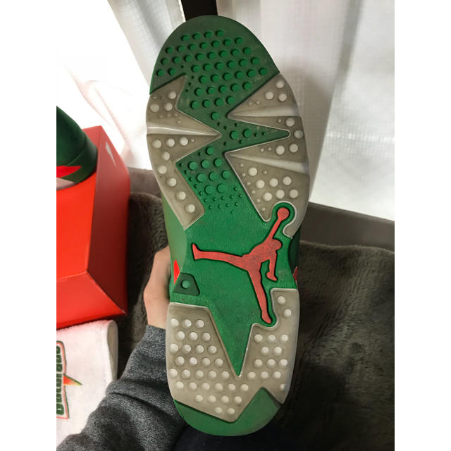 NIKE(ナイキ)のNIKE AIR JORDAN 6 RETRO GREEN GATORADE メンズの靴/シューズ(スニーカー)の商品写真