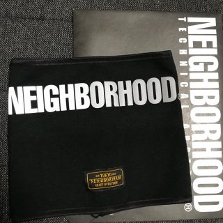 ネイバーフッド(NEIGHBORHOOD)のNEIGHBORHOOD BELT-DRIVE ネックウォーマー 黒(ネックウォーマー)