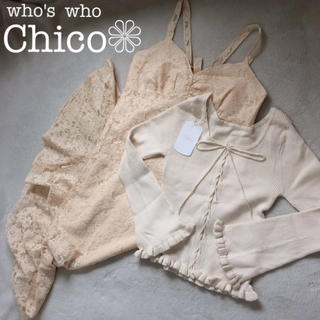 フーズフーチコ(who's who Chico)の新品コーデセット❁﻿フーズフーチコ トップス&ワンピース(セット/コーデ)