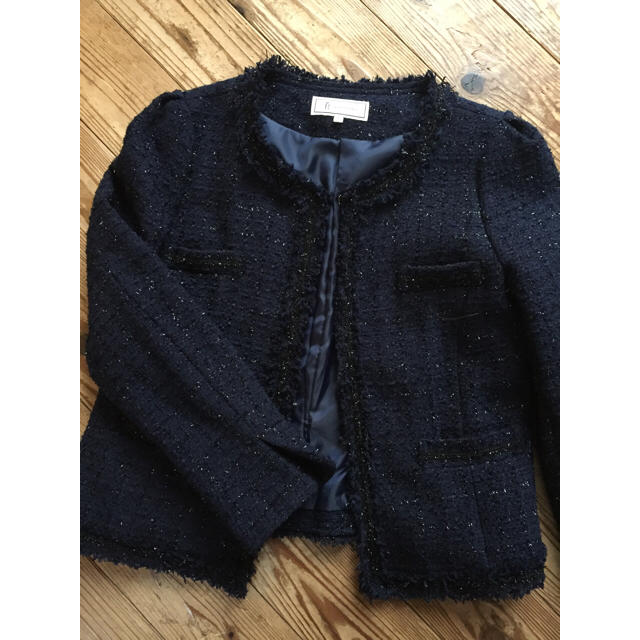 ロペピクニック ROPE picnic 40 L ツイード ラメ ジャケット
