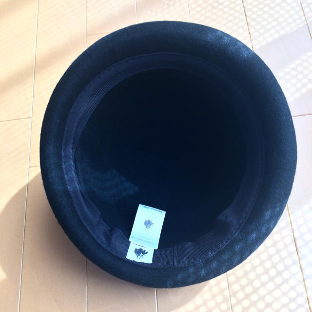 カオリノモリ(カオリノモリ)のカオリノモリ トーク帽 ブラック レディースの帽子(ハット)の商品写真