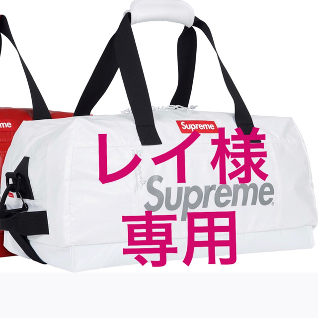 17AW Supreme Duffle Bag White シュプリーム 白