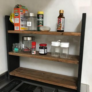 スパイスラック 調味料棚(キッチン収納)