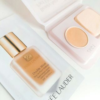 エスティローダー(Estee Lauder)の【お試し2点セット】ファンデ基本色 エスティローダー&コフレドール(サンプル/トライアルキット)