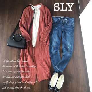 スライ(SLY)のSLYロングカーディガン♡(カーディガン)