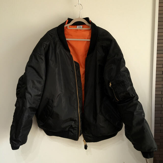 BALENCIAGA バレンシアガ 15AW MA-1 BOMBER JACKET 変形フライトボンバージャケット ブラック 370328 TMF08