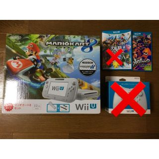 ウィーユー(Wii U)のwiiU マリオカート8セットとスプラトゥーン(家庭用ゲーム機本体)