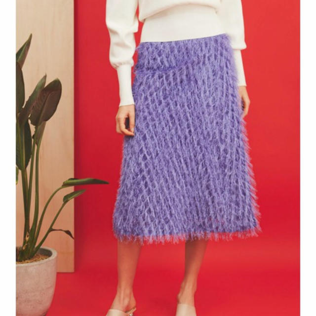 Demi-Luxe BEAMS(デミルクスビームス)のelendeek  エレンディーク  フリンジスカート サイズ1 レディースのスカート(ロングスカート)の商品写真