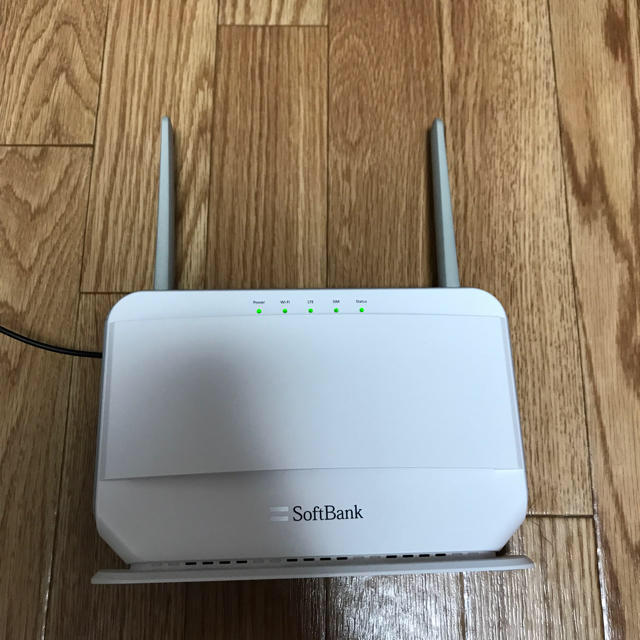 Softbank - Softbank Air ターミナル WiFi 無線LANルーターの通販 by ririn's shop ｜ソフトバンク
