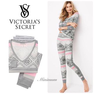 ヴィクトリアズシークレット(Victoria's Secret)の[ニャニャコ様専用]VSサーマルパジャマセット(ルームウェア)