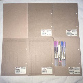 ムジルシリョウヒン(MUJI (無印良品))の無印良品 ノートセット(ノート/メモ帳/ふせん)