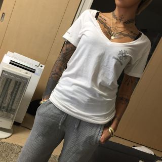クロムハーツ 白Tシャツ Tシャツ(レディース/半袖)の通販 2点 | Chrome