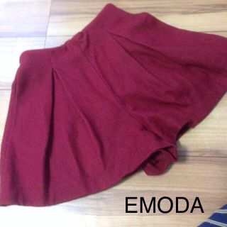 エモダ(EMODA)のEMODAボルドー秋冬キュロット(キュロット)