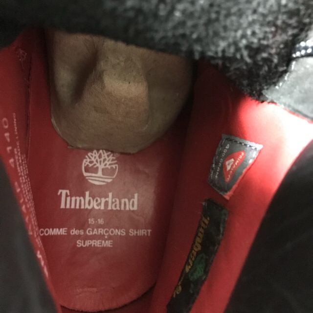 Supreme(シュプリーム)のsupreme  timberland メンズの靴/シューズ(ブーツ)の商品写真